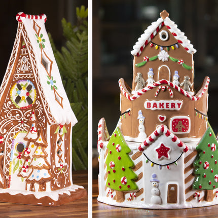 Clayworks Gingerbread Houses Collection