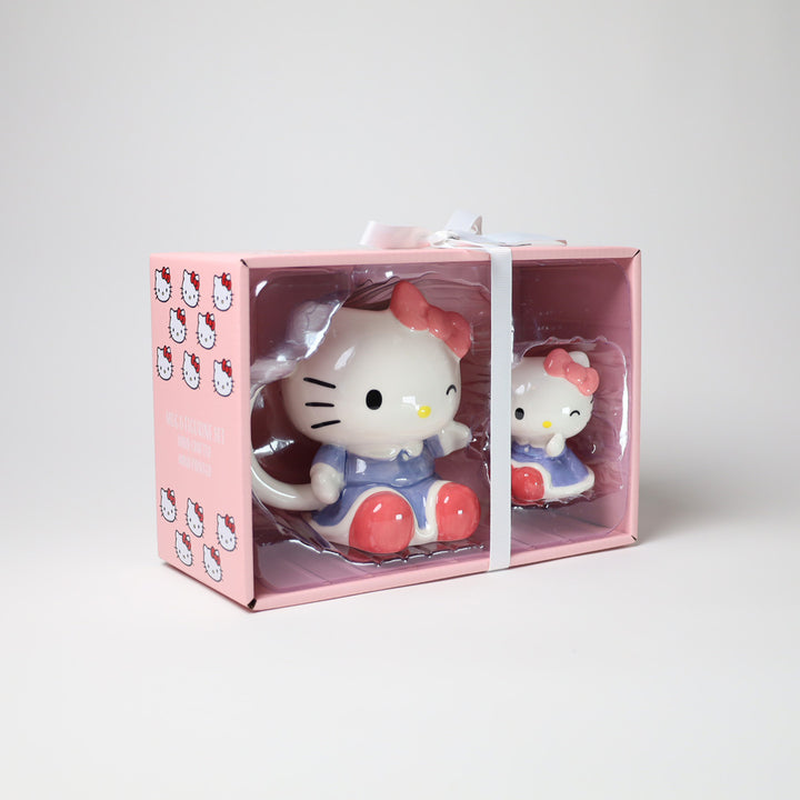 Hello Kitty Figural Mug and Figurine