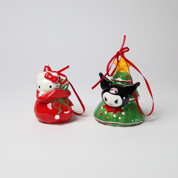 Hello Kitty and Kuromi Ornament Set