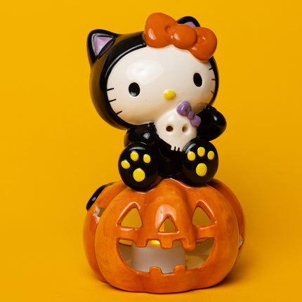 Clayworks Hello Kitty Halloween Tealight Holder