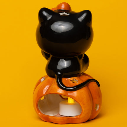 Clayworks Hello Kitty Halloween Tealight Holder