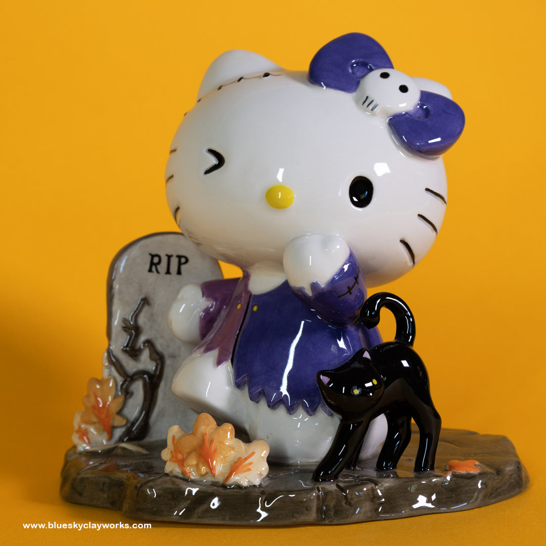 Kitty Ripper Hello Kitty RIP Figurine | Unique Hello Kitty Collectible