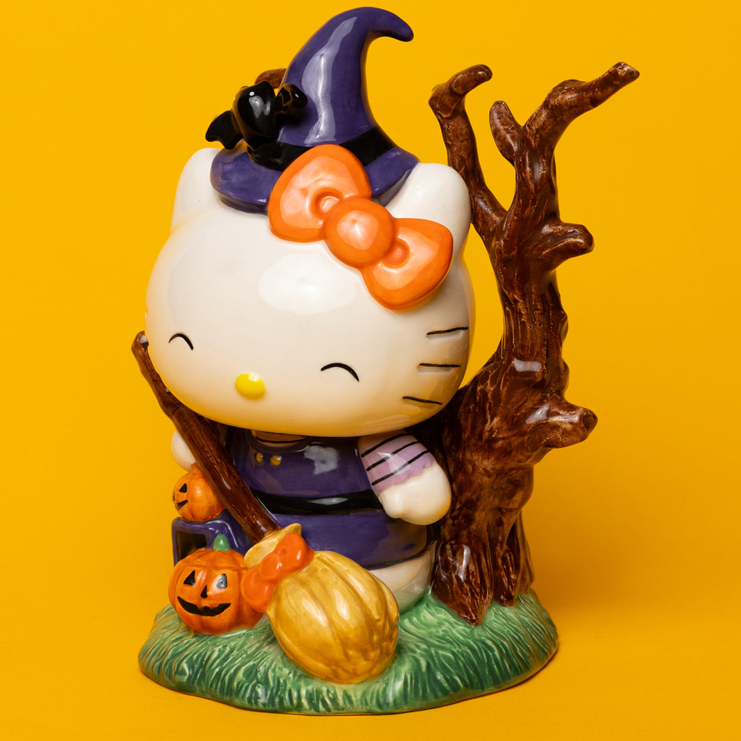 Hello Kitty Halloween Witch Figurine