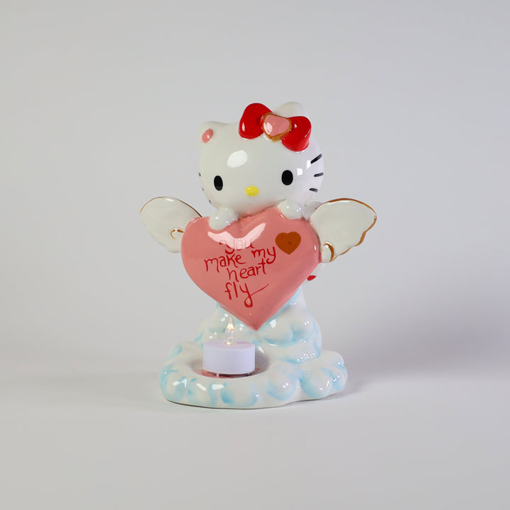 Hello Kitty You Make My Heart Fly Tea Light Candle Holder