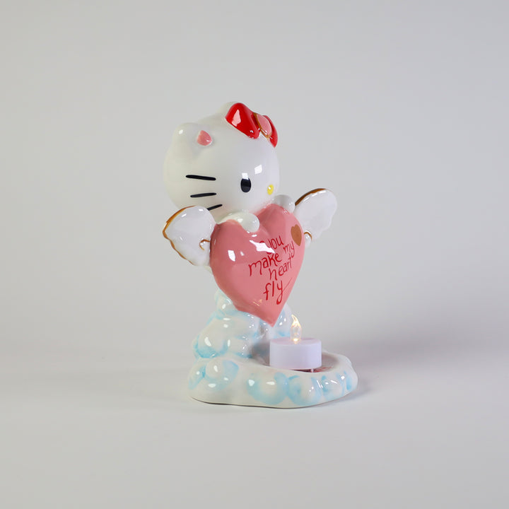 Hello Kitty You Make My Heart Fly Tea Light Candle Holder