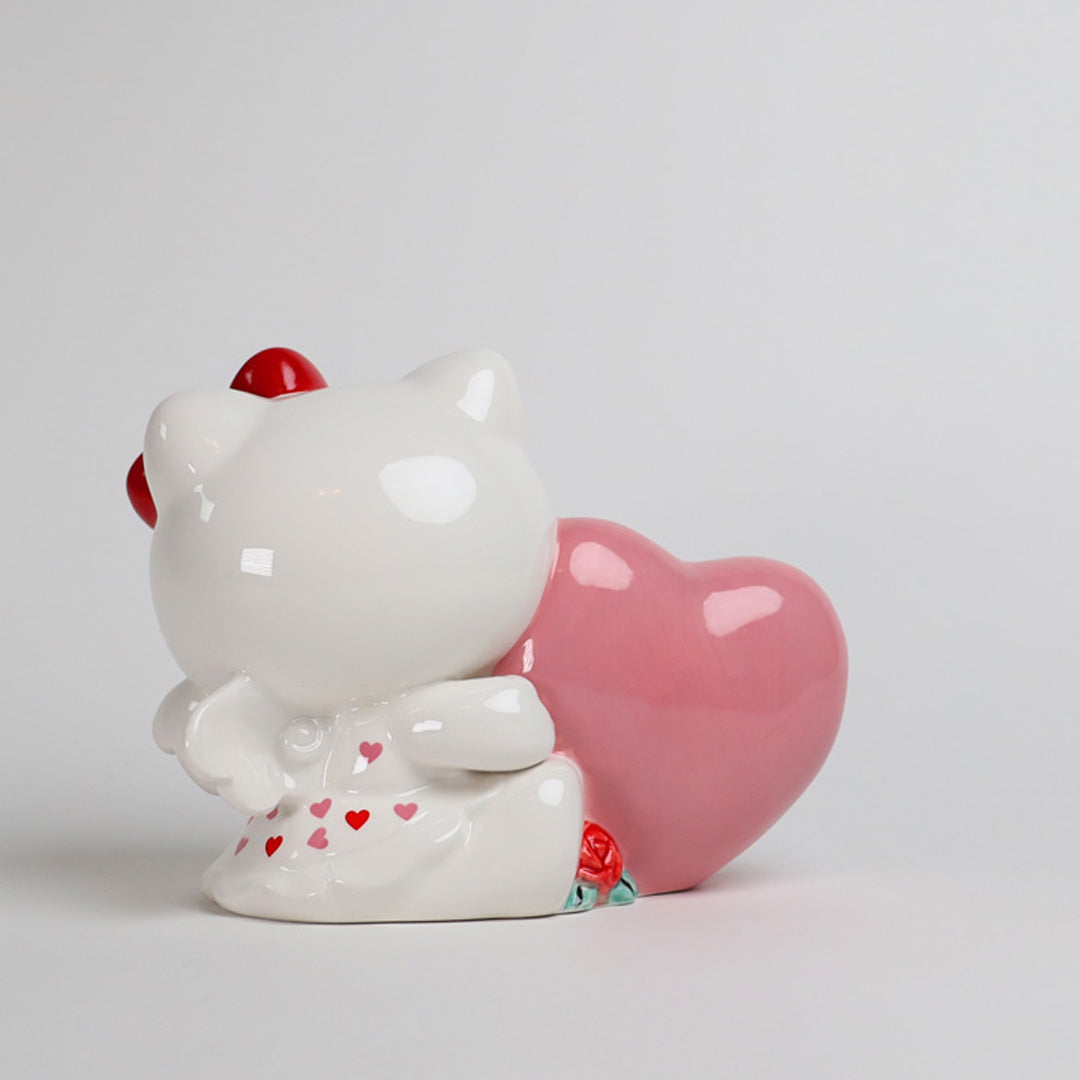 Hello Kitty Heart Angel Figurine