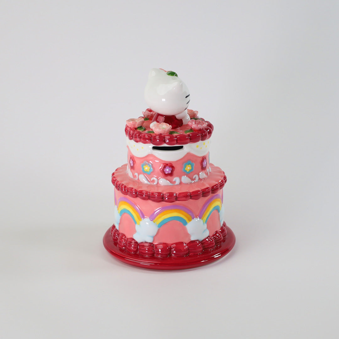 Blue Sky Clayworks Hello Kitty Cake Bank - Thumbnail 4