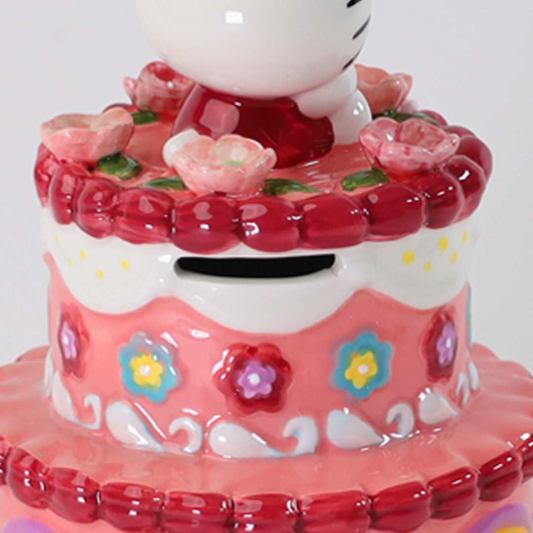 Blue Sky Clayworks Hello Kitty Cake Bank - Thumbnail 5