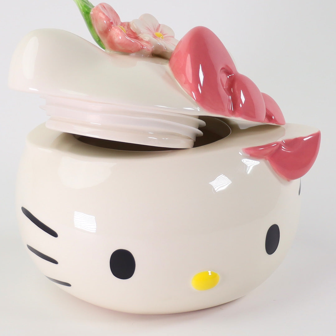 Blue Sky Clayworks Hello Kitty Figural Cookie Jar - Thumbnail 2