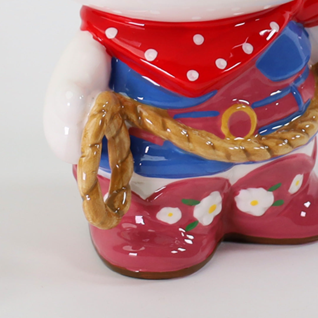 Blue Sky Clayworks Hello Kitty Cowgirl Cookie Jar - Thumbnail 5