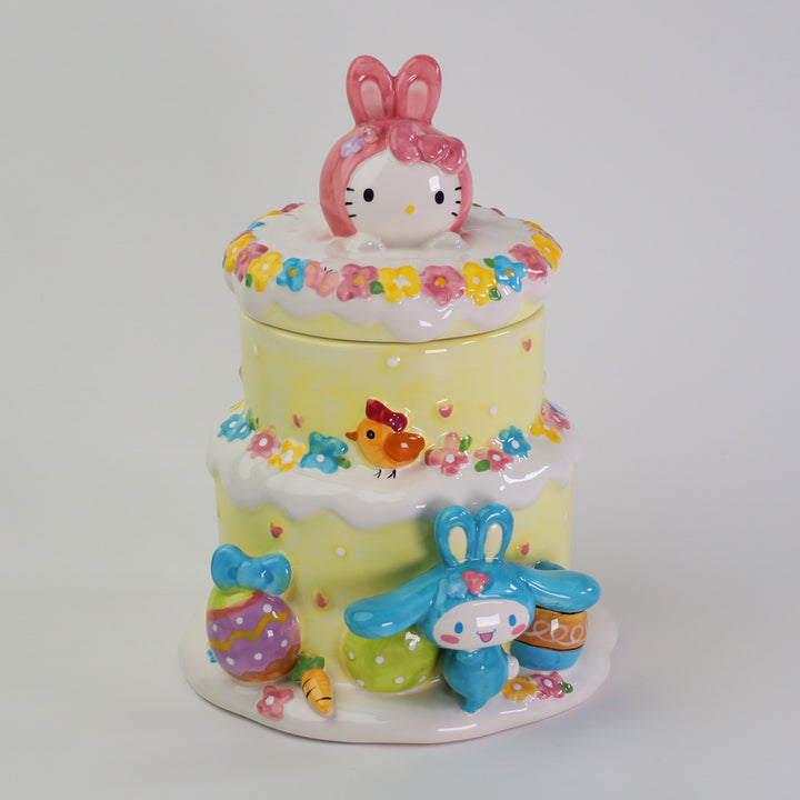 Hello Kitty and Friends Easter Cake Cookie Jar