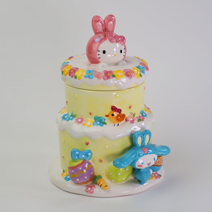 Hello Kitty and Friends Easter Cake Cookie Jar