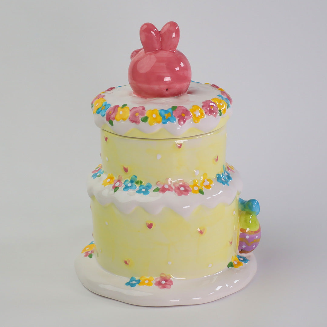 Hello Kitty and Friends Easter Cake Cookie Jar