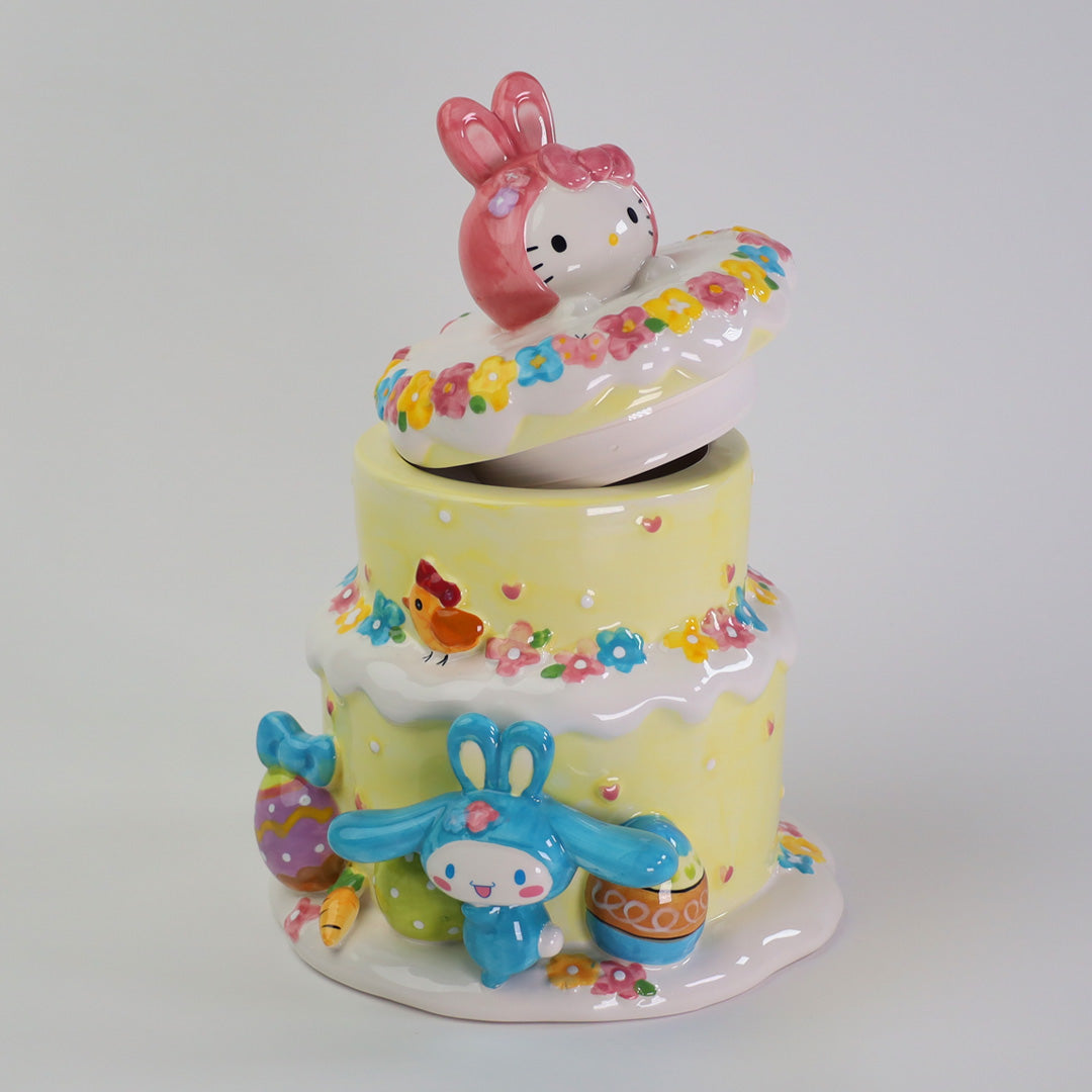 Hello Kitty and Friends Easter Cake Cookie Jar