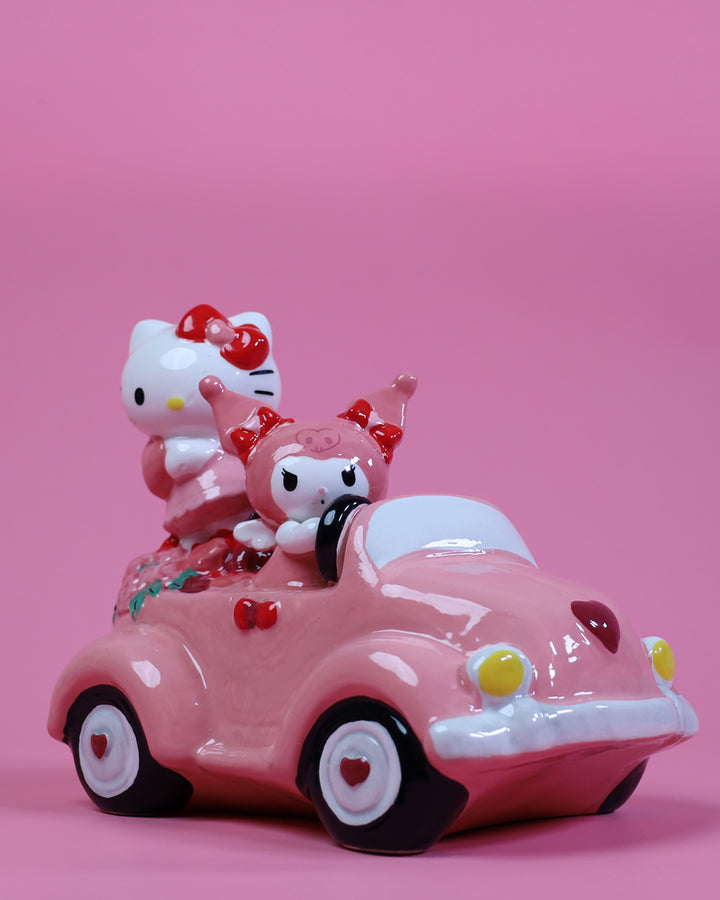 Hello Kitty And Kuromi Valentine Mobile Figurine