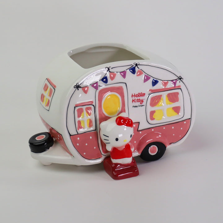 Hello Kitty Retro Camper Planter