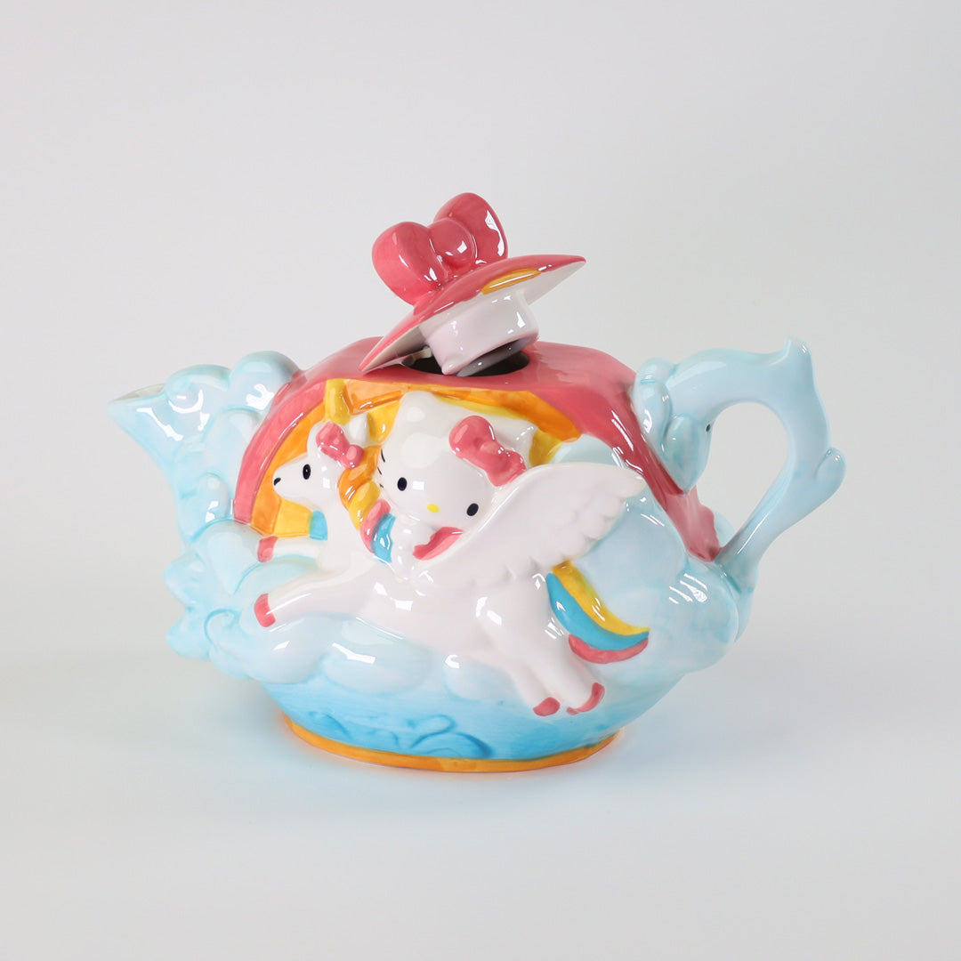 Blue Sky Clayworks Hello Kitty and Unicorn Teapot - Thumbnail 3