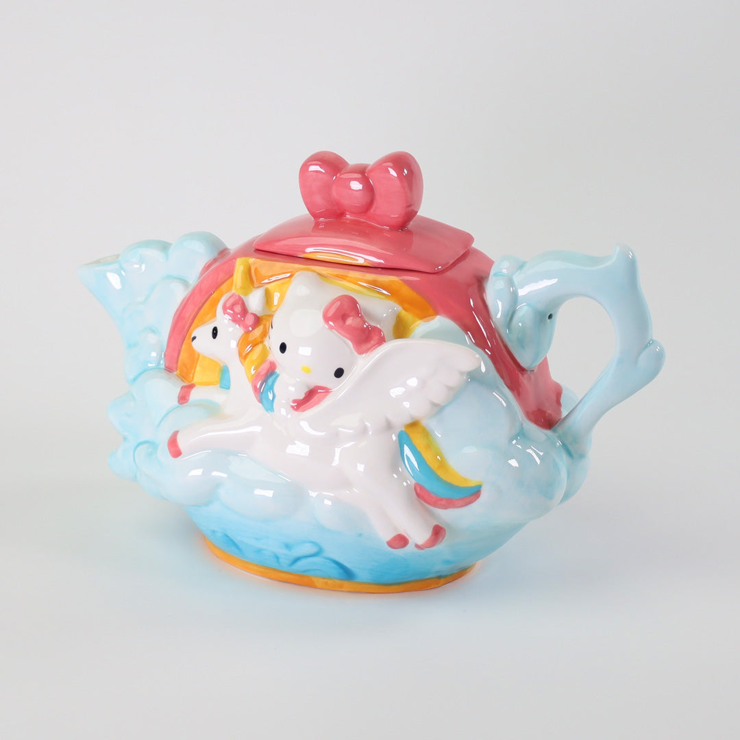 Blue Sky Clayworks Hello Kitty and Unicorn Teapot - Thumbnail 2