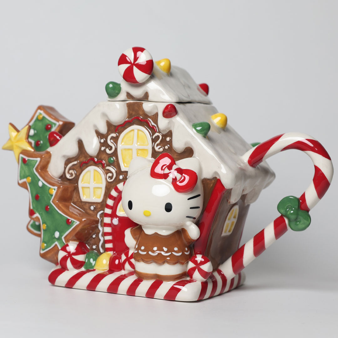 Hello Kitty Candy Gingerbread Teapot | Unique Limited Design