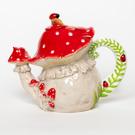 Clayworks Mushroom Teapot