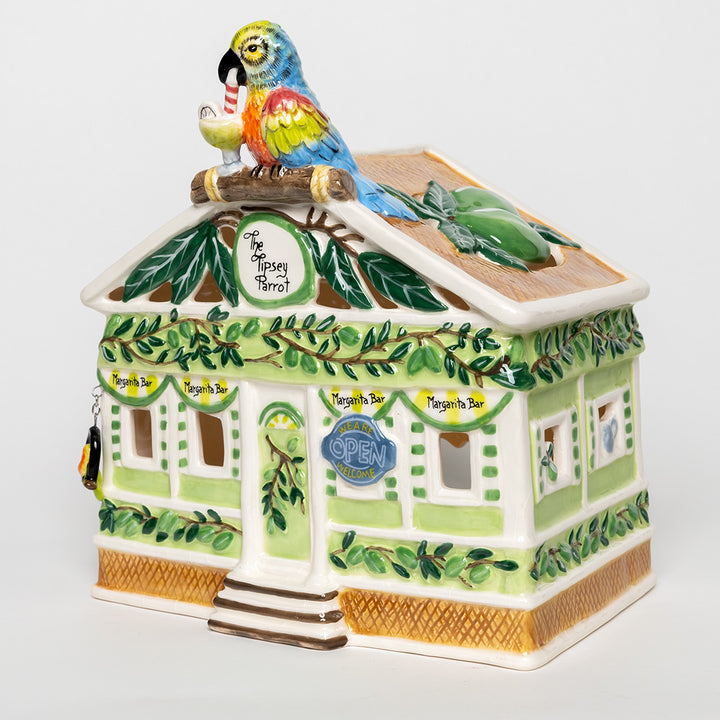 Clayworks The Tipsy Parrot Margarita Bar Candle House