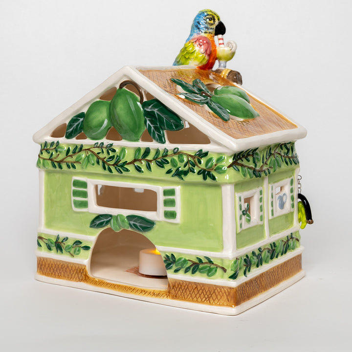 Clayworks The Tipsy Parrot Margarita Bar Candle House