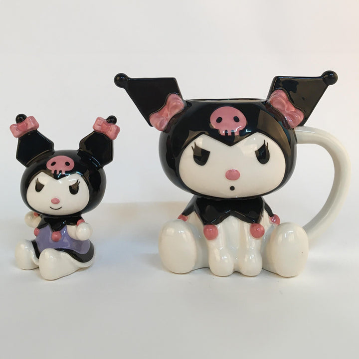 Kuromi Figural Mug and Figurine Gift Set