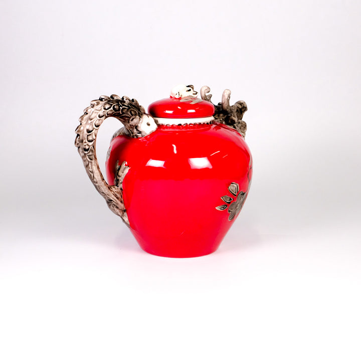 Clayworks Red Dragon Teapot