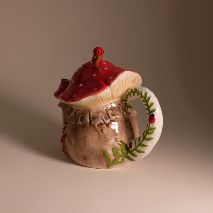 Clayworks Mushroom Teapot