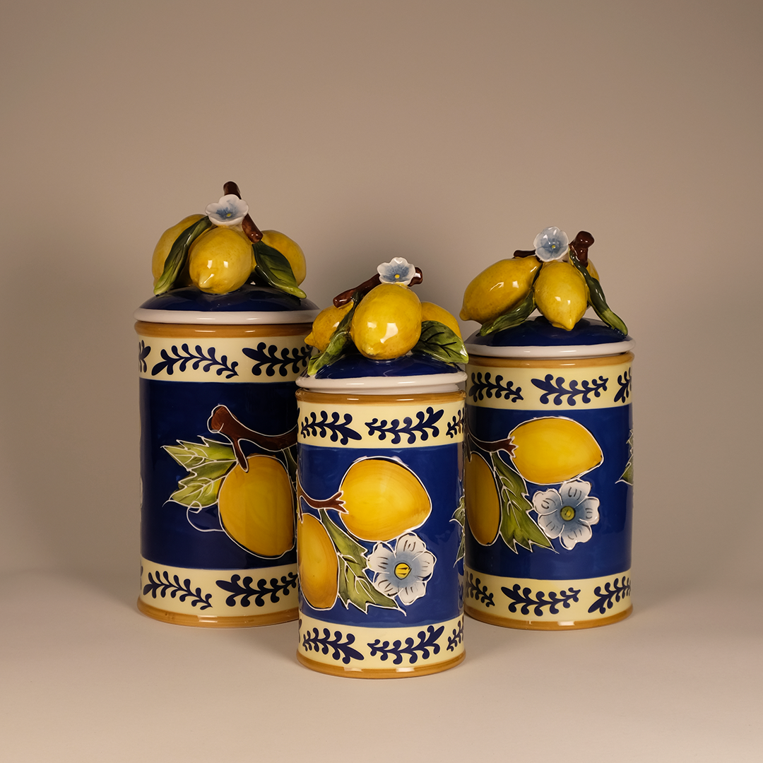 Lemon Canister - Medium