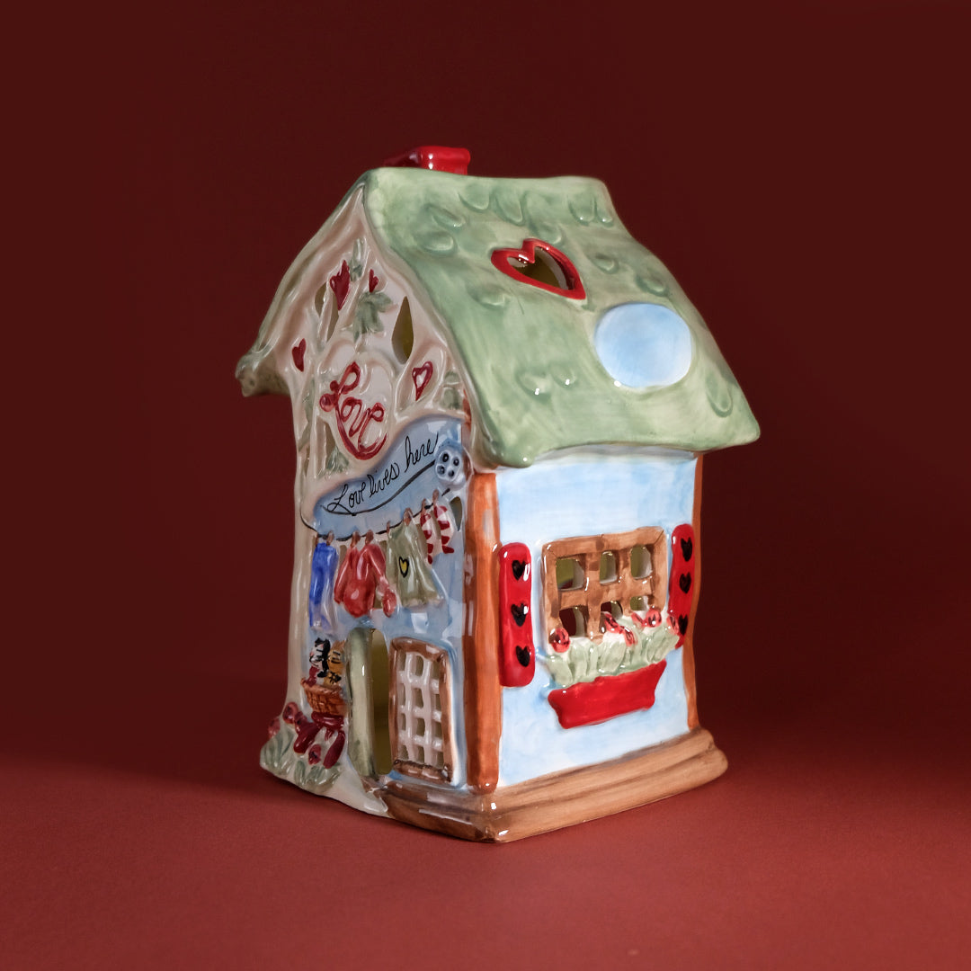 Love Lives Here Candle House