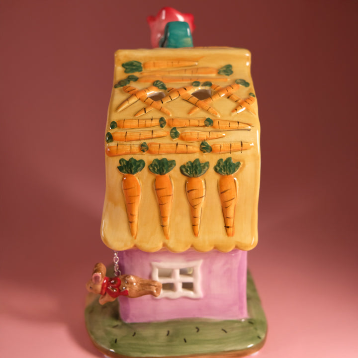 Clayworks Easter Bunny Headquarters Candle House
