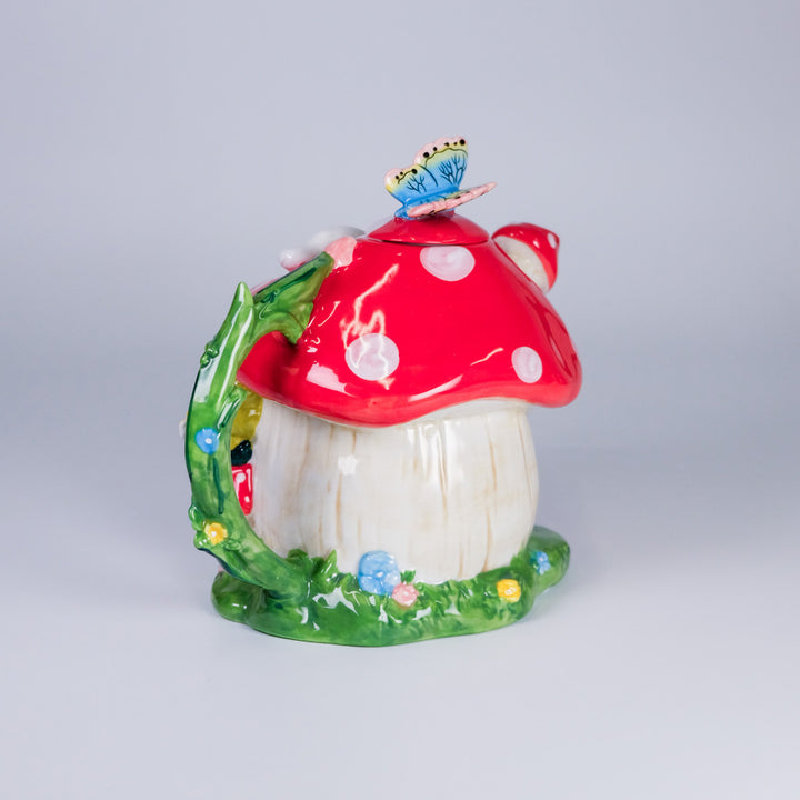 Hello Kitty and Friends Mushroom House Teapot