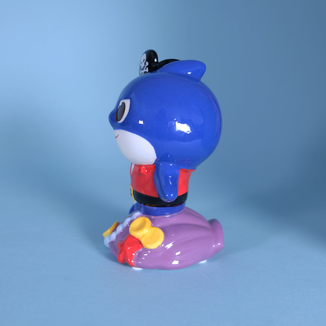 Daddy Shark Pirate Family Figurine