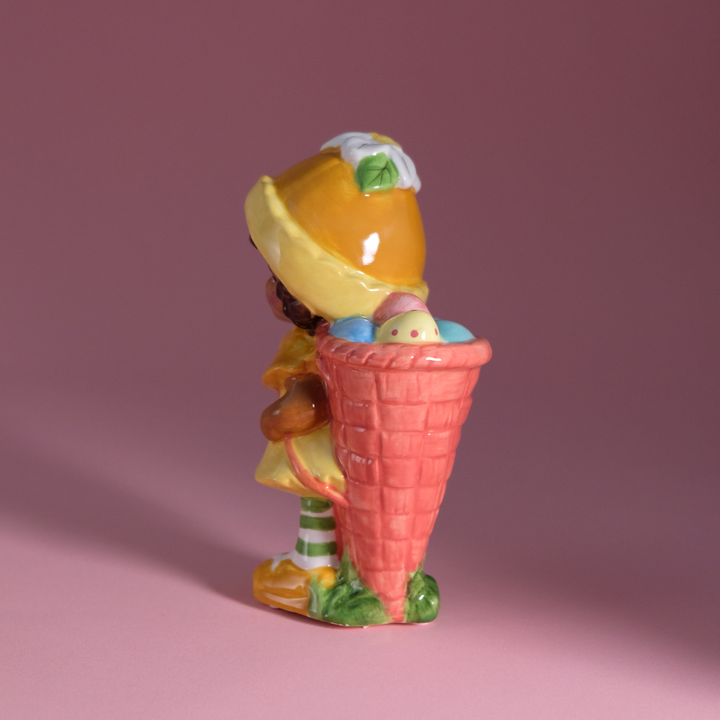 Orange Blossom Eggs for Days Figurine