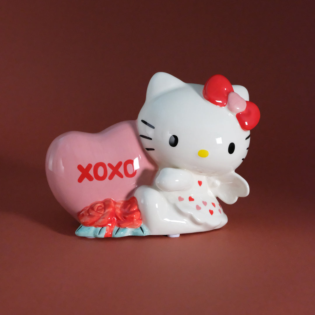 Hello Kitty Heart Angel Figurine