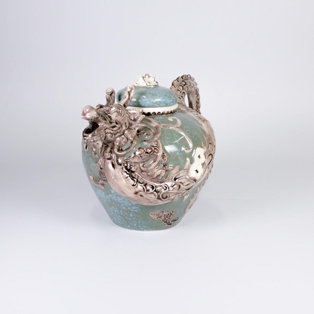 Clayworks Green Dragon Teapot