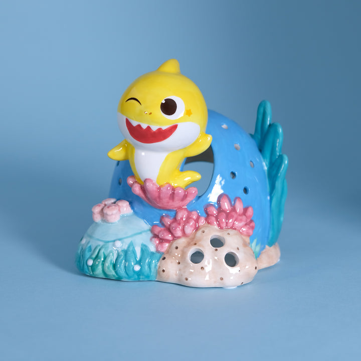 Baby Shark Coral Candle House