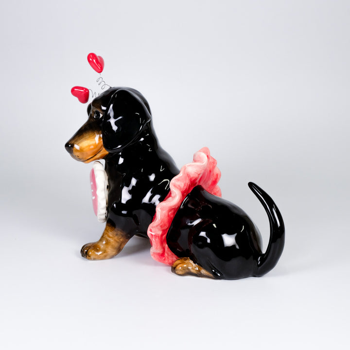 Love Dog Figurine