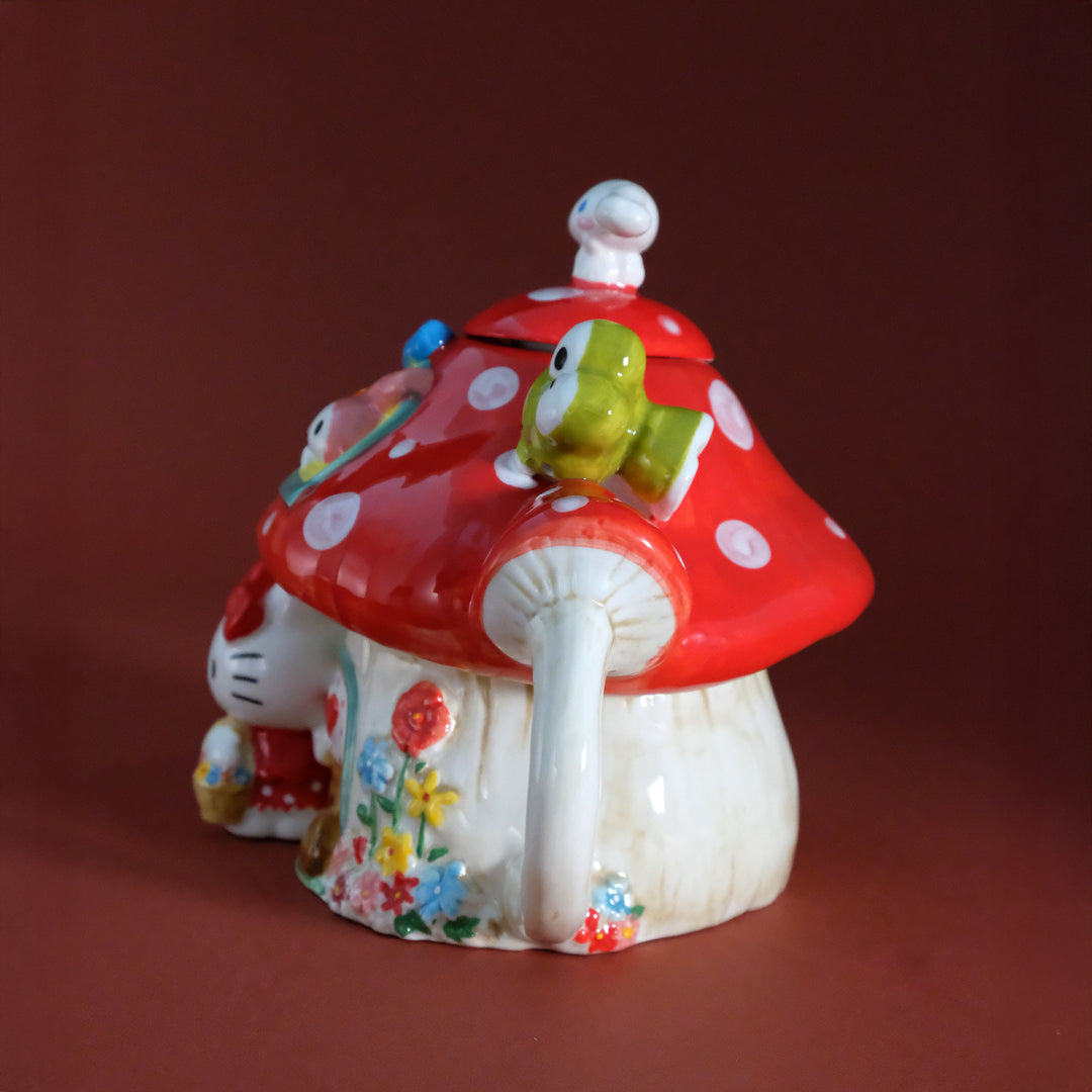 Hello Kitty and Friends Mushroom Teapot