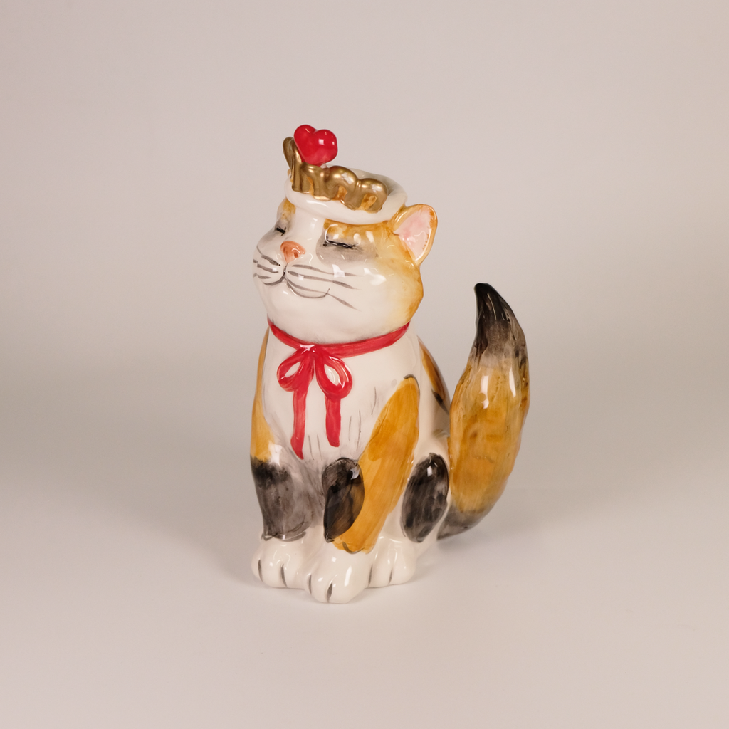 PRINCE CAT パラチア Princess Cat Figurine | Cat Loverâ€™s Collection - Blue Sky