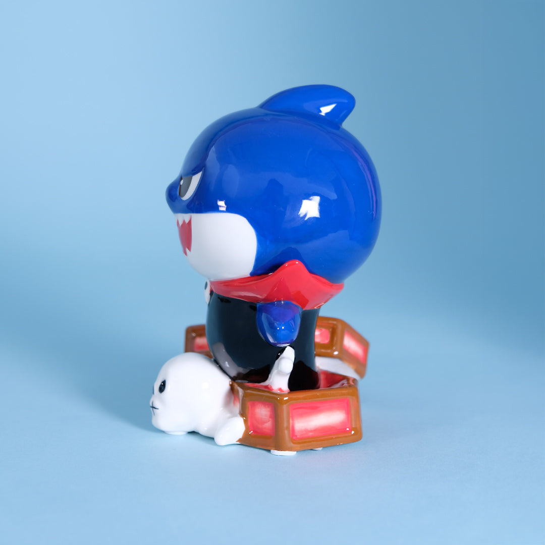 Daddy Shark Vampire Figurine