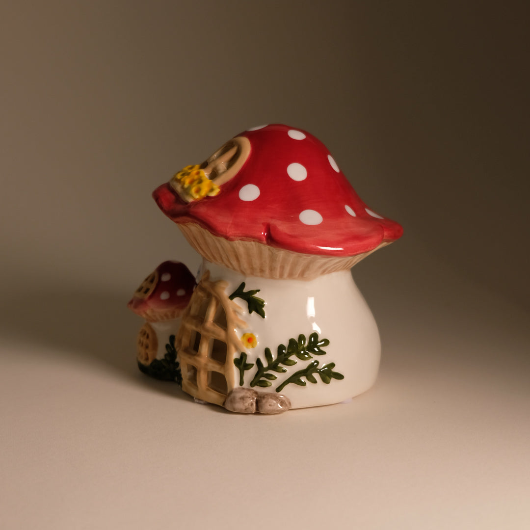 Clayworks Nesting Mushroom Candle House