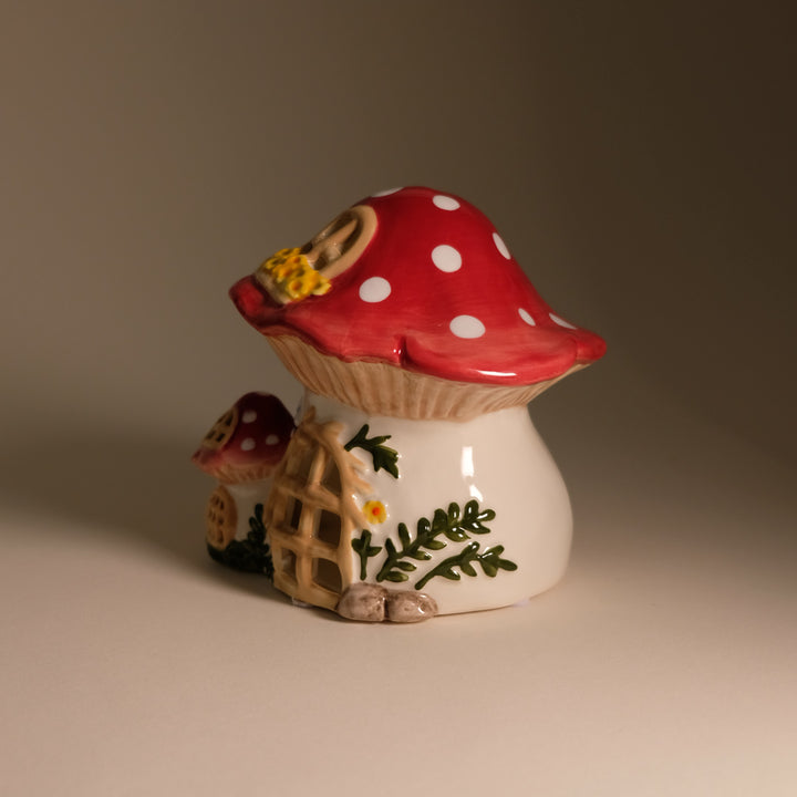 Clayworks Nesting Mushroom Candle House