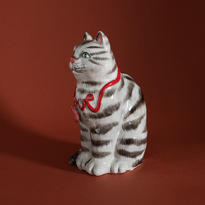 Love Cat Figurine