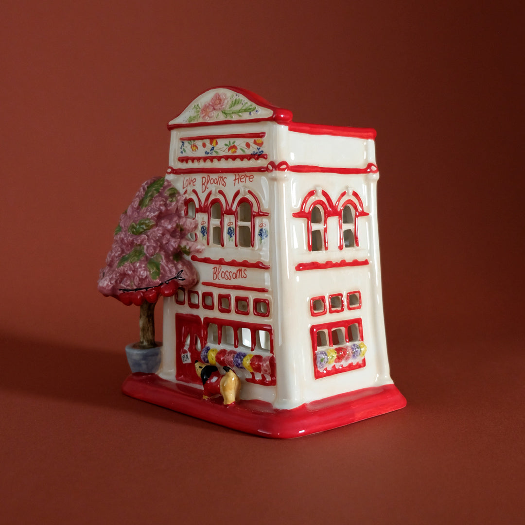 Love Blooms Here Candle House