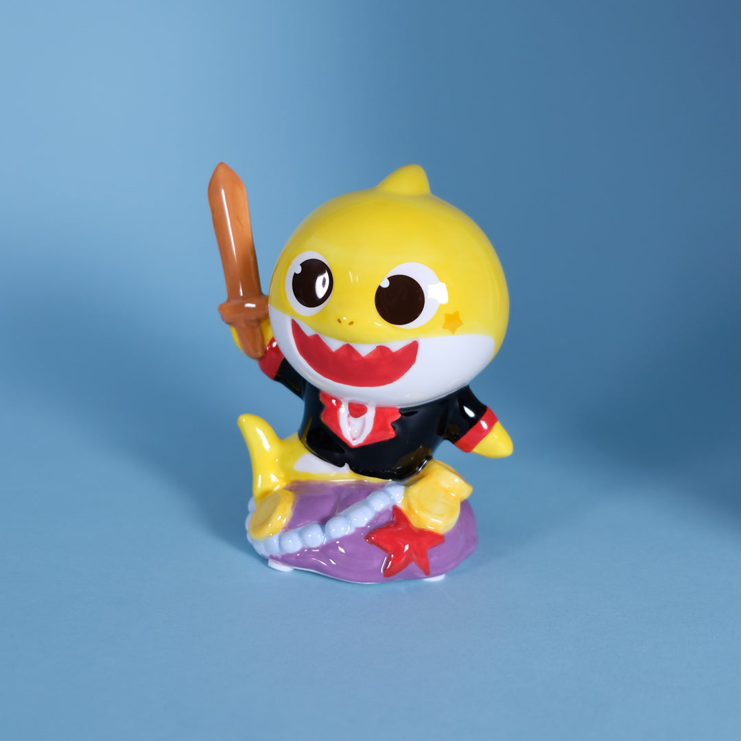 Baby Shark Pirate Family Figurine