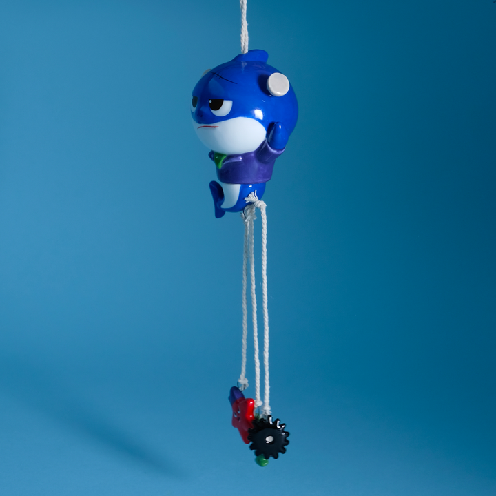 Daddy Sharkenstein Wind Chime