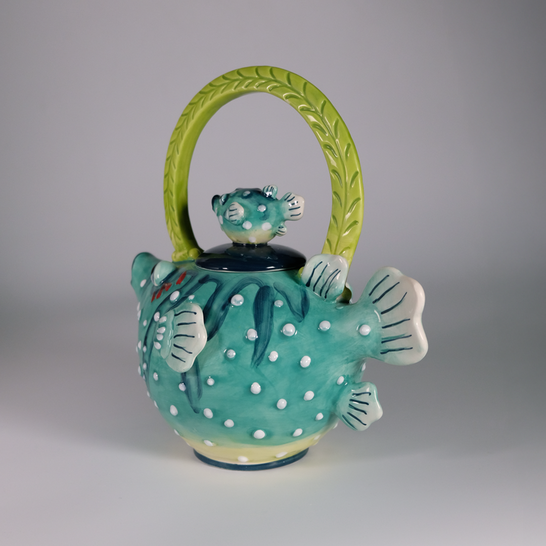 Puffer Fish Teapot