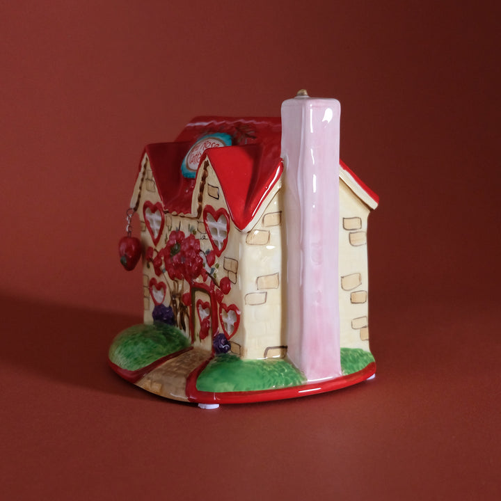 Red Rose Cottage Small Candle House